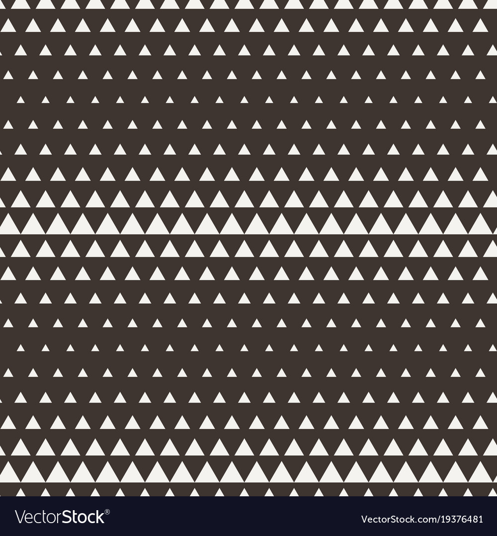 Seamless triangle halftone gradient pattern