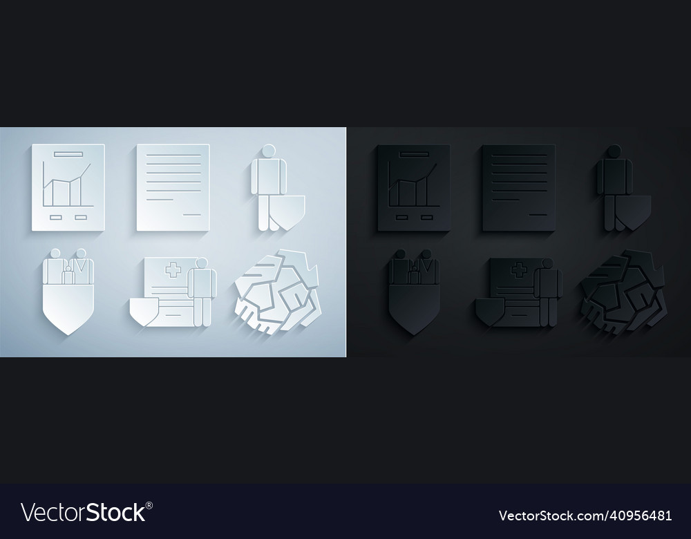 Set medizinische Clipboard mit klinischer Rekordlebensdauer