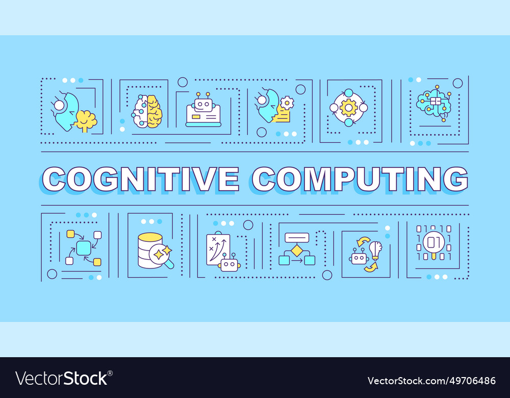 2d cognitive computing text with creative thin