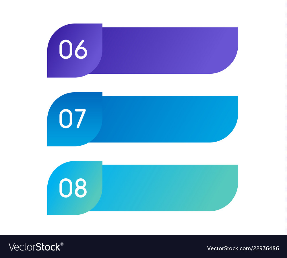 App Menu Layout with Number Options