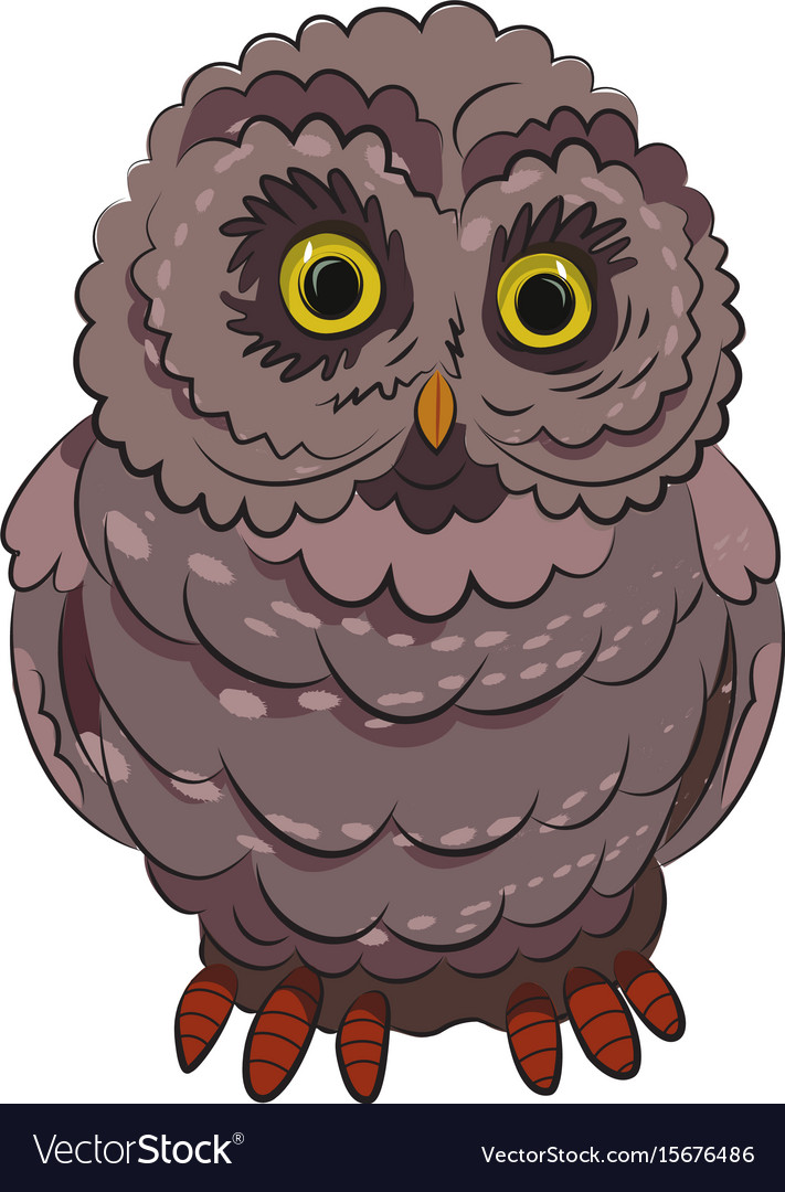 Cartoon image of owl