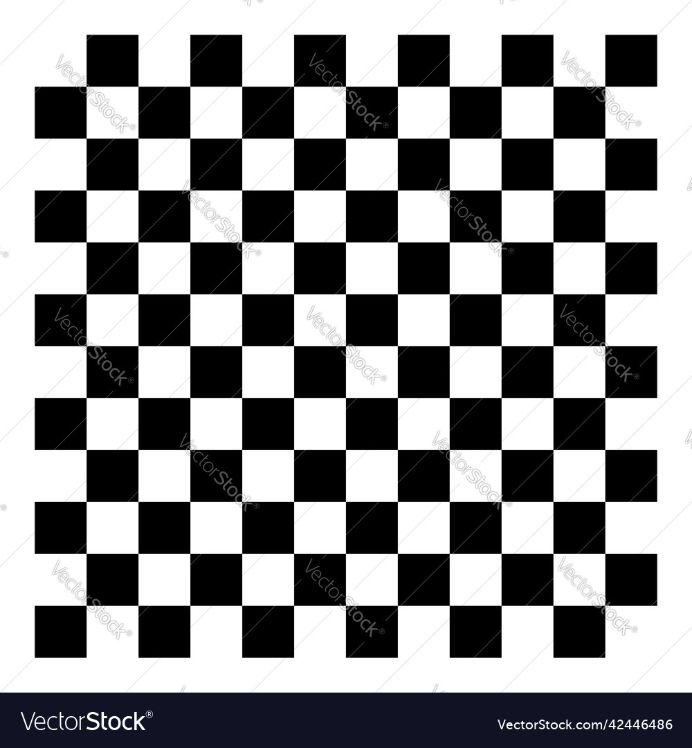 Chess checkerboard squares textured element vector image Chess checkerboard squares textured element