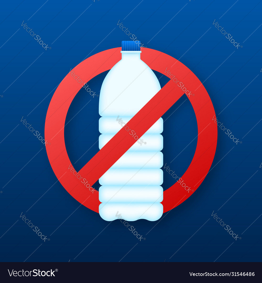 Drinks are prohibited flat icon no Royalty Free Vector Image