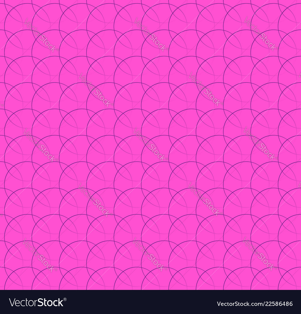 Repeatable pattern w interlocking circles rings vector image Repeatable pattern w interlocking circles rings