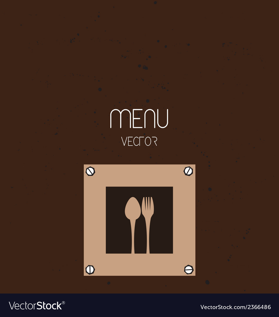 Restaurant menu background Royalty Free Vector Image