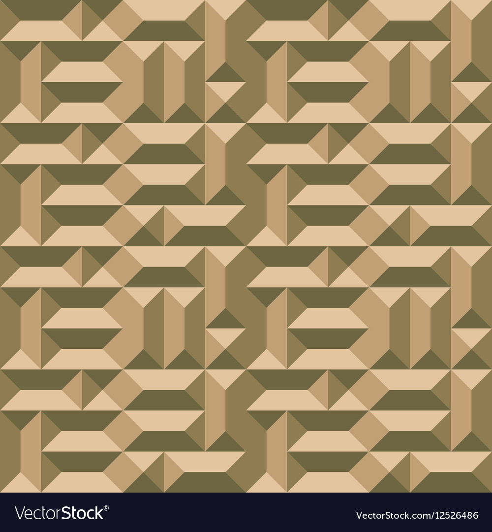 Seamless geometric architectural pattern convex
