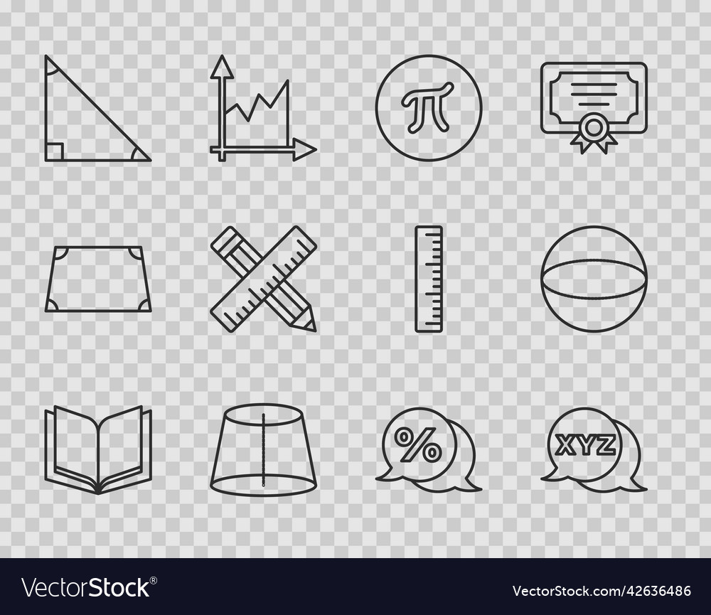Zeilen offenes Buch xyz Koordinatensystem pi Vector Image Zeilen offenes Buch xyz Koordinatensystem pi