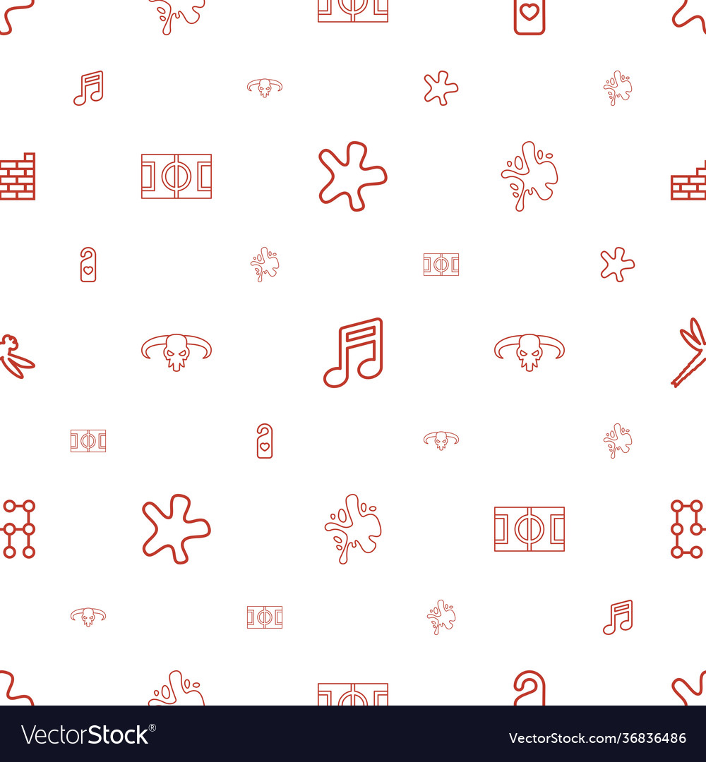 Texture icons pattern seamless white background