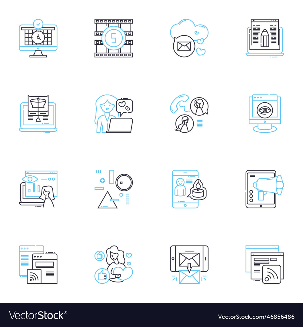 Webdesign lineare Icons setzen Typografie Usability