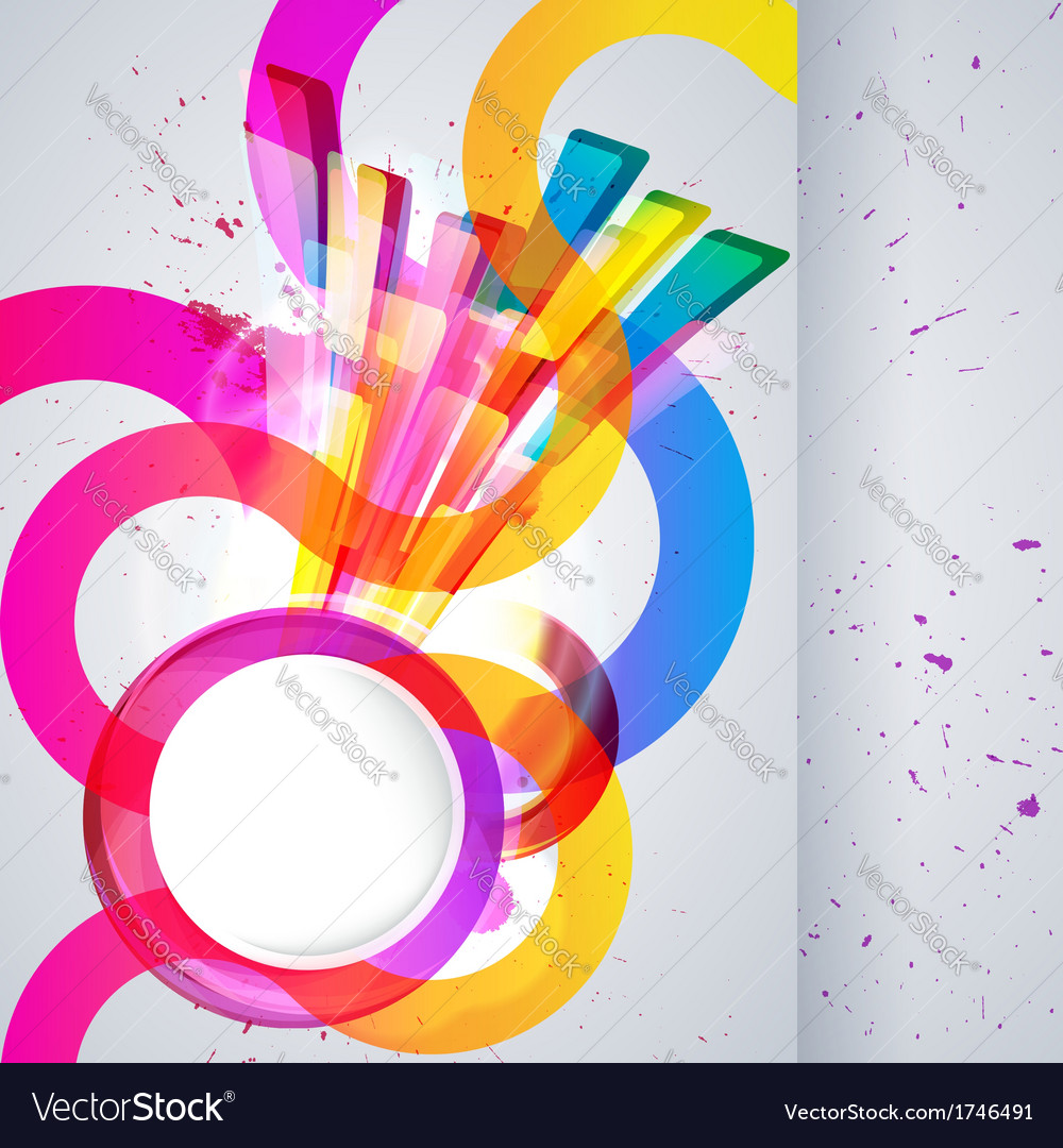 Abstract background with design elements