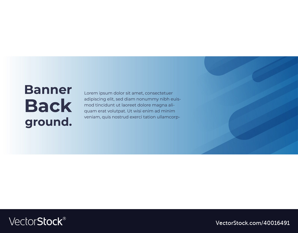 Abstract banner design web template set Vector Image Abstract banner design web template set