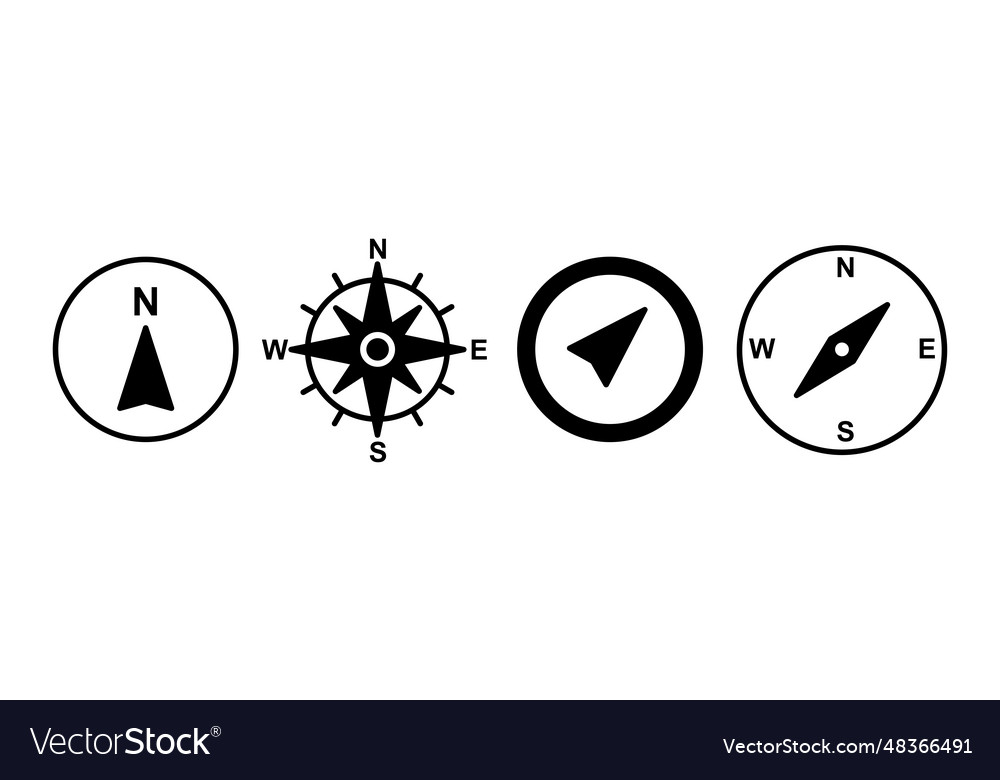 Compass icon navigation