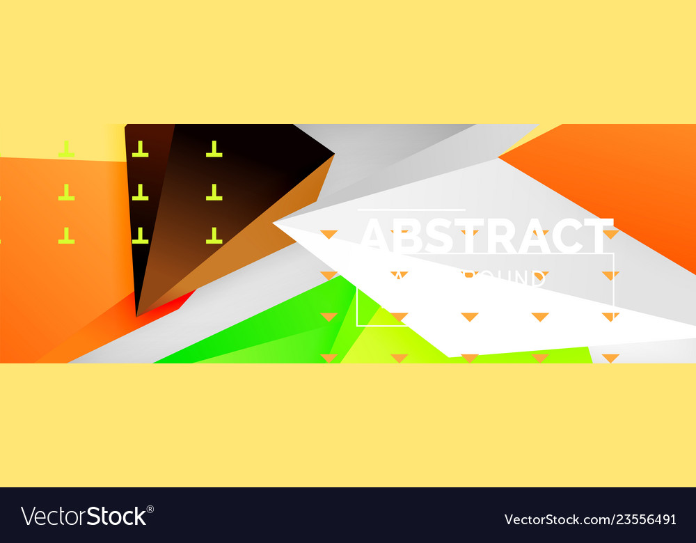Dynamisches Dreieck Hintergrund