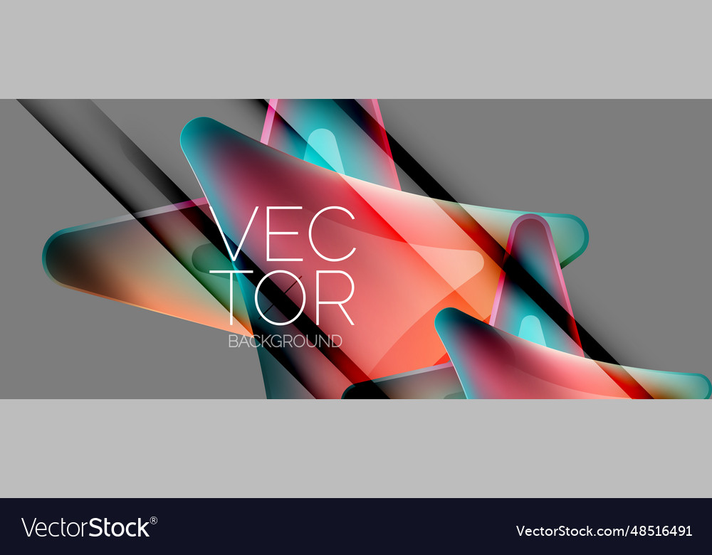 Fluid gradient arrow abstract vibrant arrows