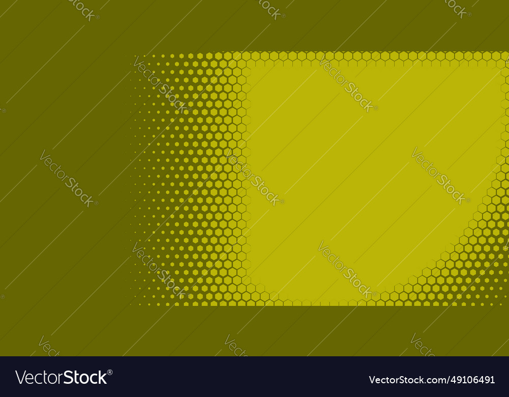Geometric abstract hexagon two color background