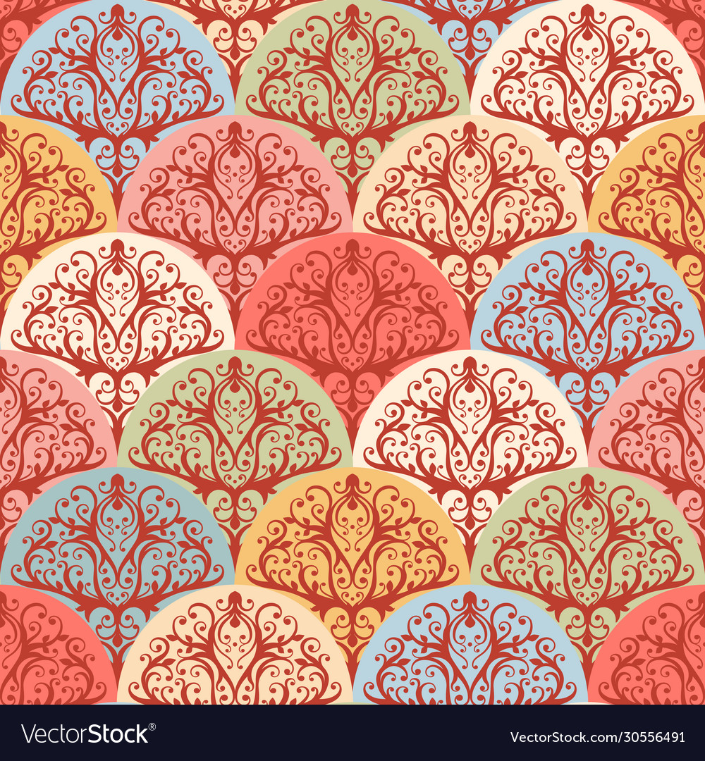 Seamless color pattern