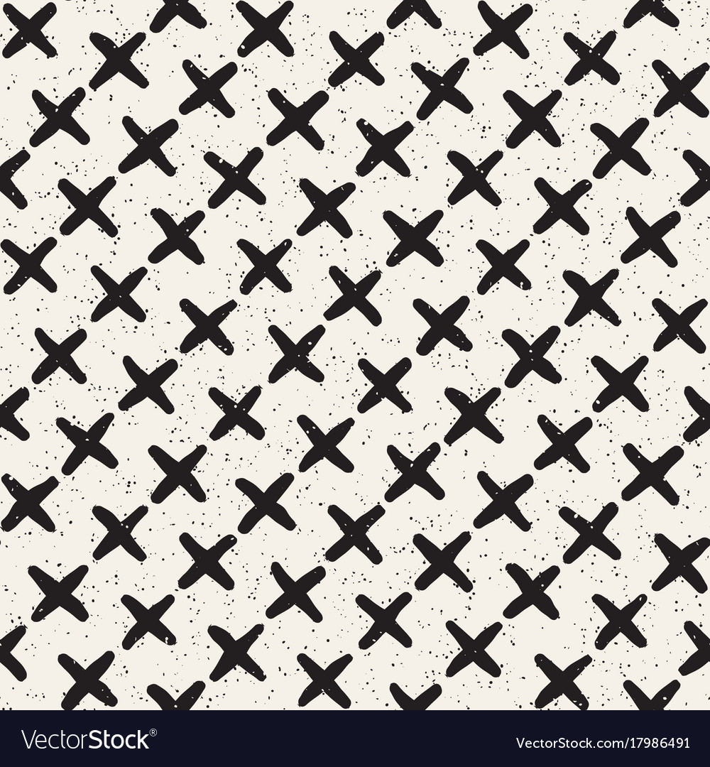 Seamless pattern with hand drawn lines abstract