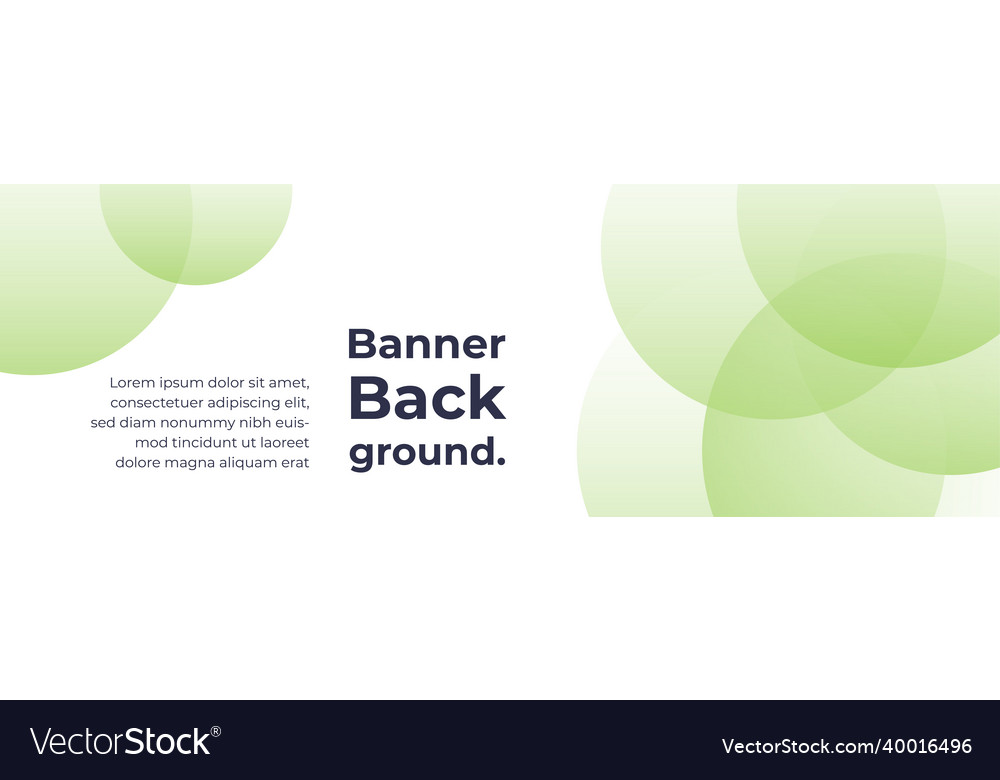 Abstract banner design web template set