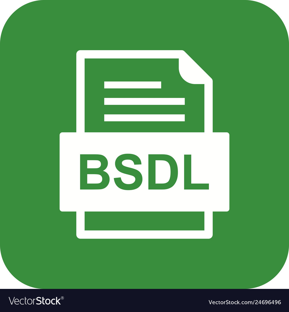 Bsdl file document icon