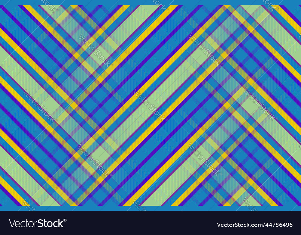 Fabric texture textile background seamless plaid Vector Image