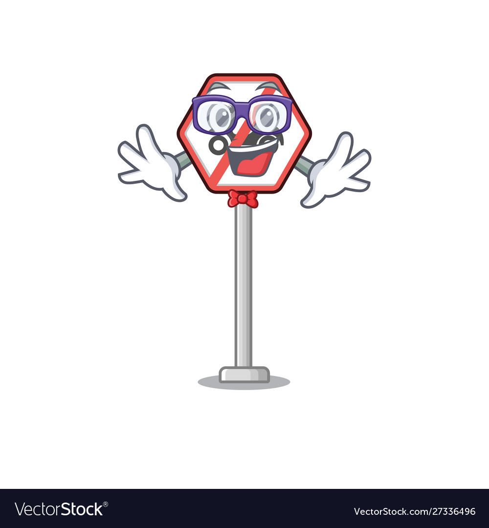 Geek no motorcycles character in shape