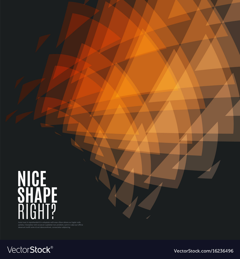 Geometric Triangle Background