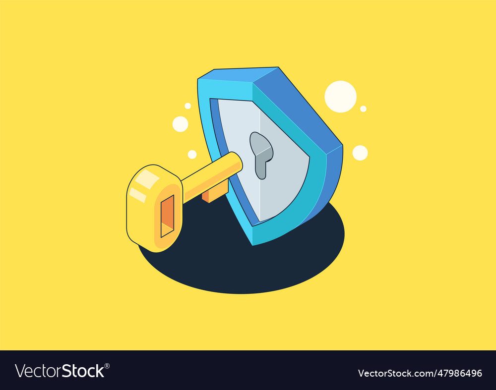 Isometric shield and secure private data