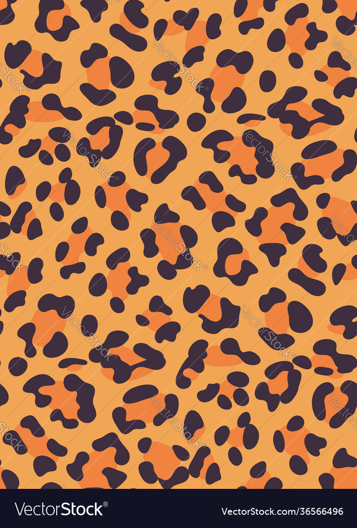 Leopard skin pattern