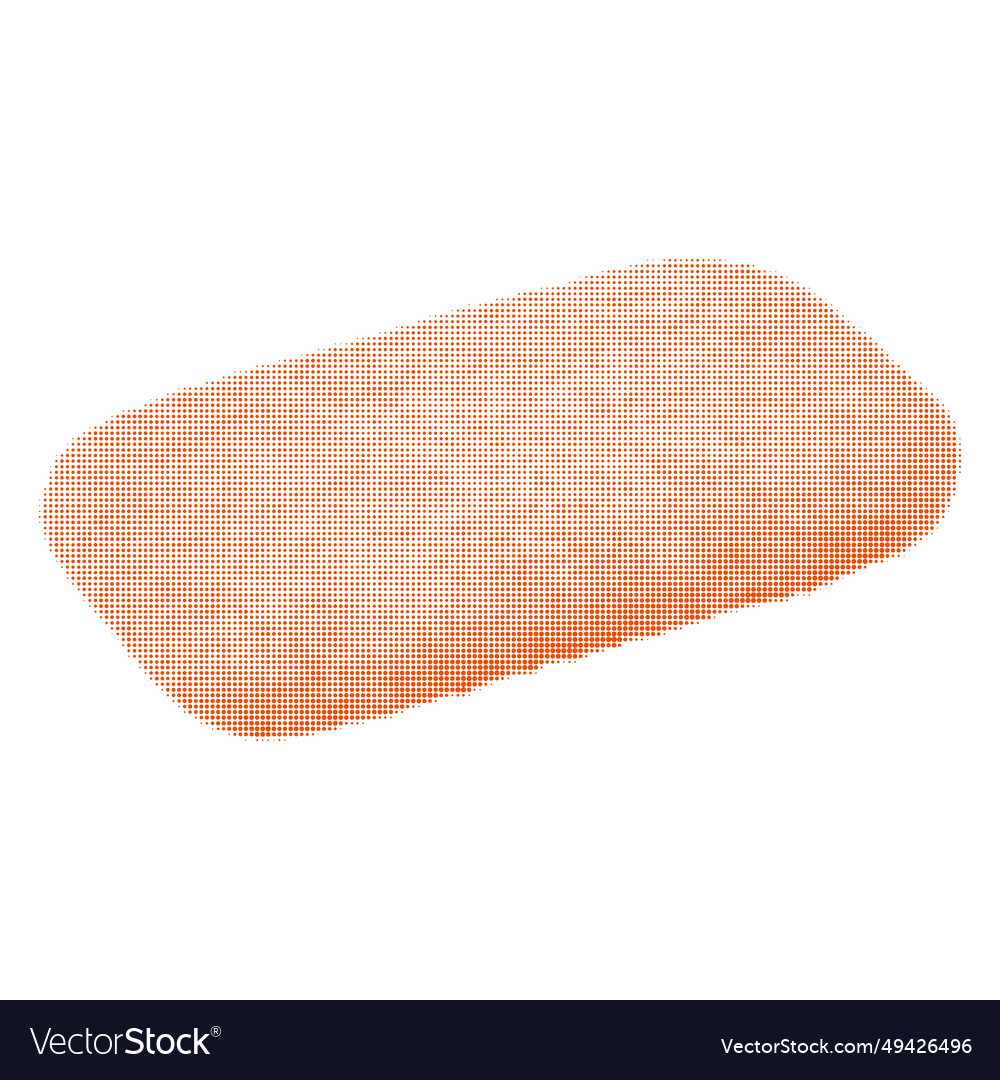 Nuggets rectangular breadcrumbs from red circle