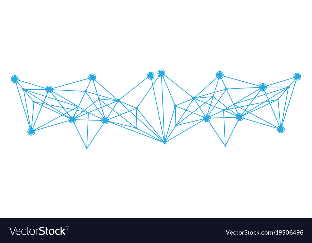Polygonal with connecting dots