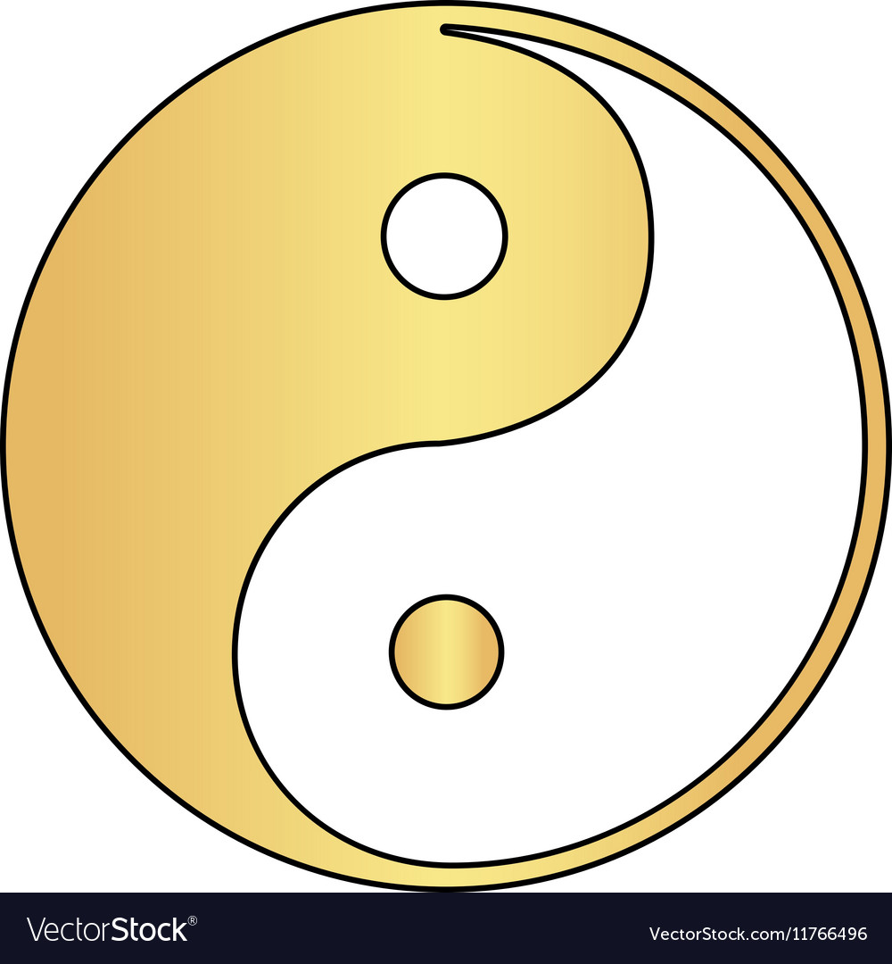 Ying-yang computer symbol