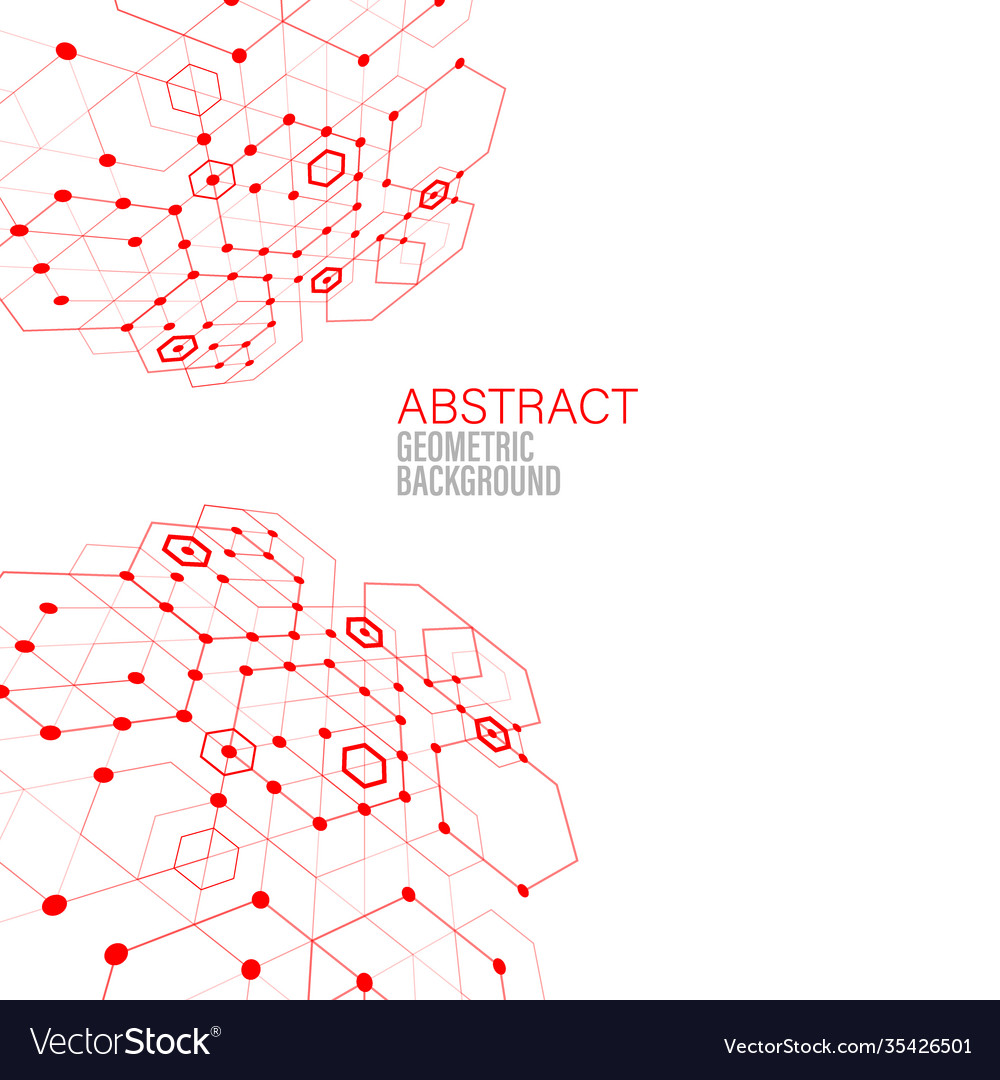 Abstract Technology Network Background