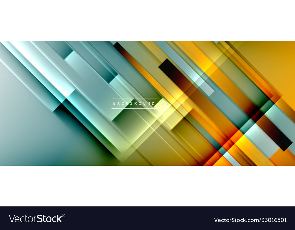 Dynamic lines on fluid color gradient trendy