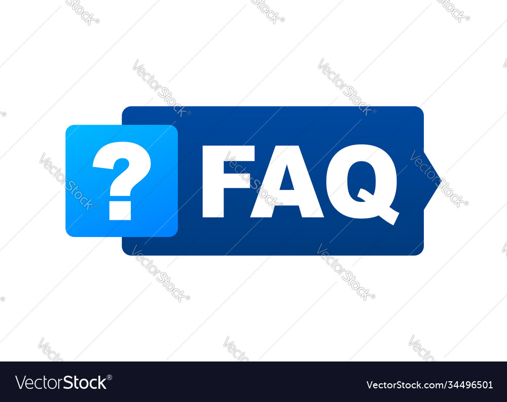 Frequently asked questions faq banner computer