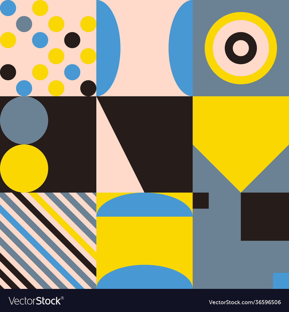 Abstract repetitive pattern design