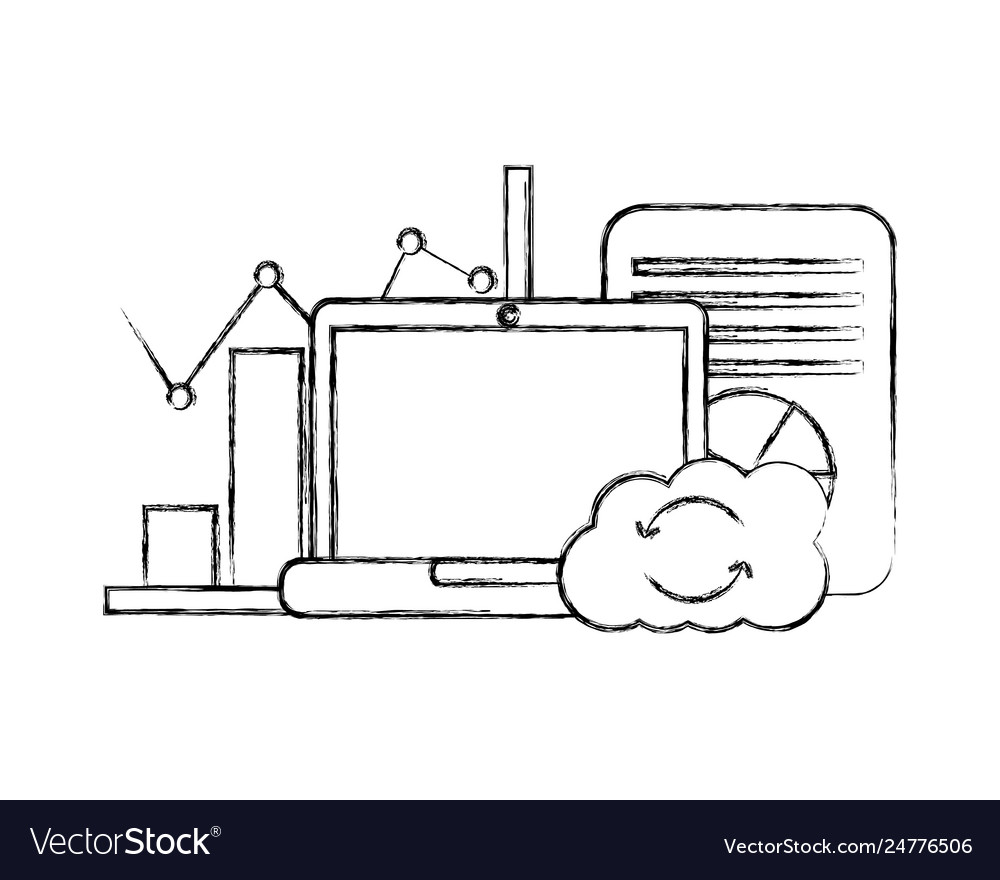 Laptop computer with cloud computing