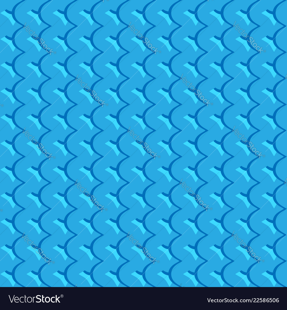 Pattern with wavy billowy intersecting lines grid