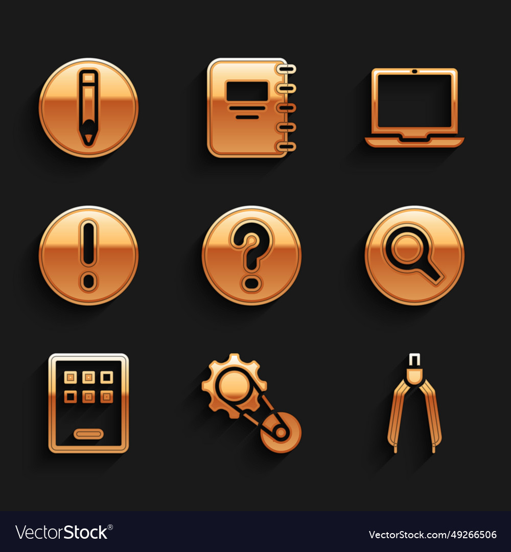 Set speech bubbles with question timing belt kit Vector Image