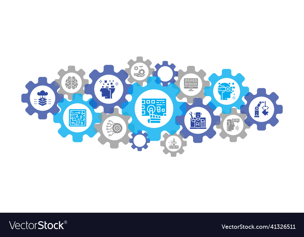 Artificial intelligence landing page template