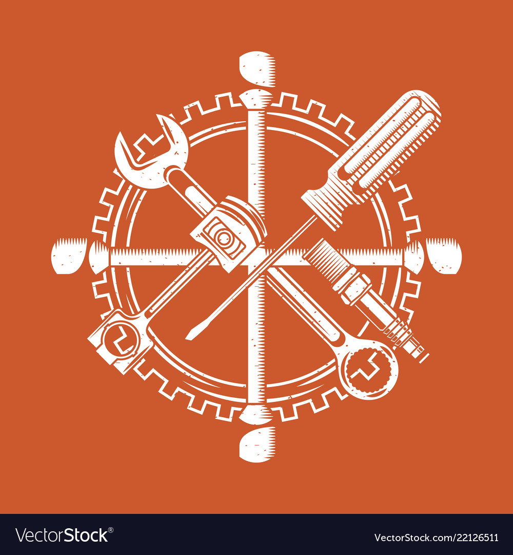 Auto repair service Royalty Free Vector Image - VectorStock