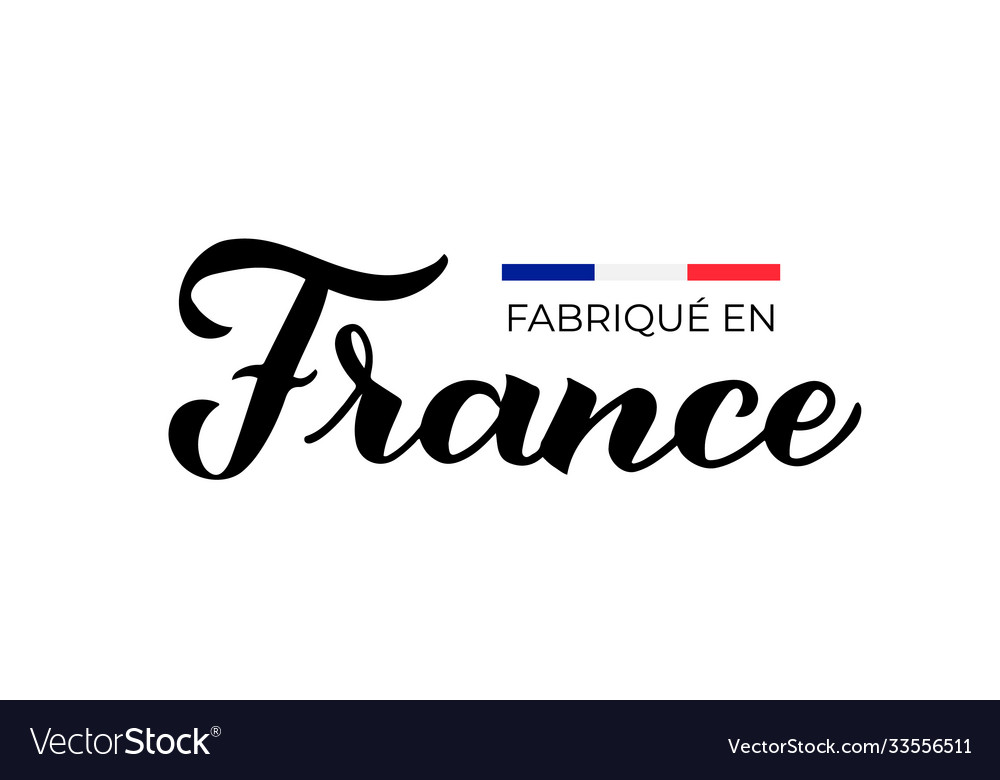 Fabrique en france - made in french Royalty Free Vector