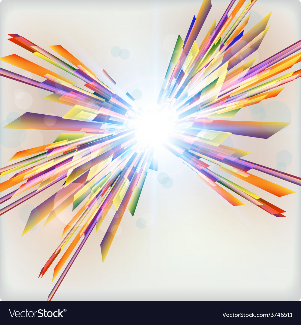 Light Burst Abstract Background