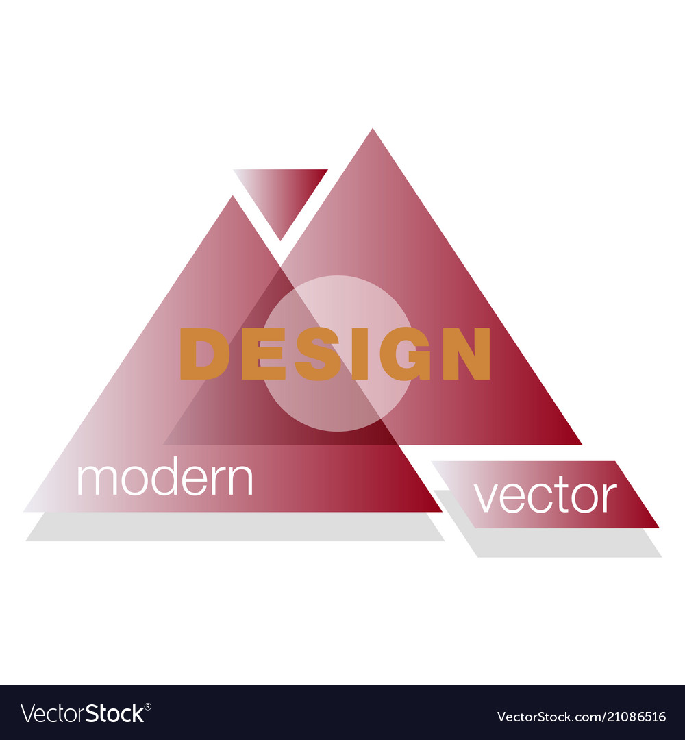 Abstract colorful triangle dynamic splash liquid vector image Abstract colorful triangle dynamic splash liquid