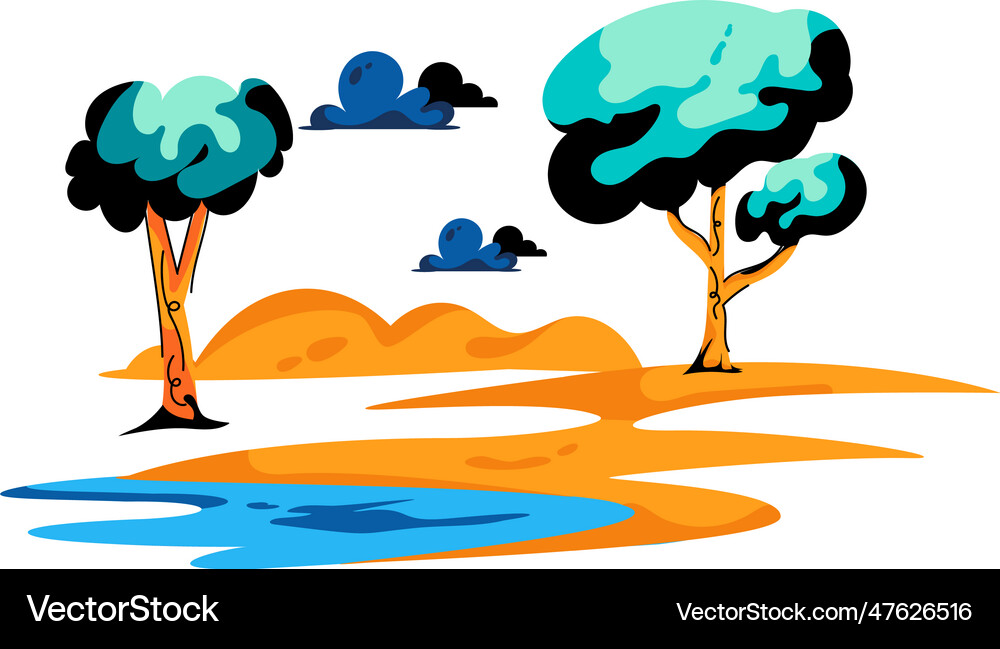 Forest Royalty Free Vector Image - VectorStock