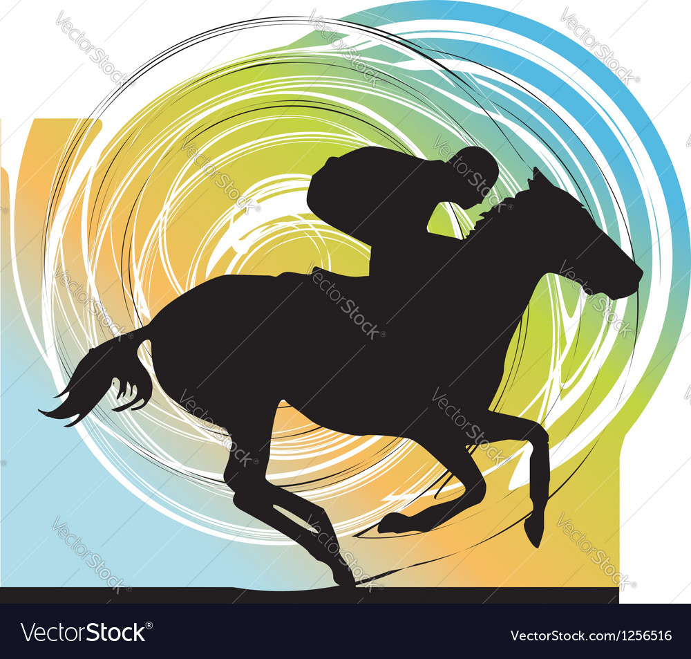 Horse running