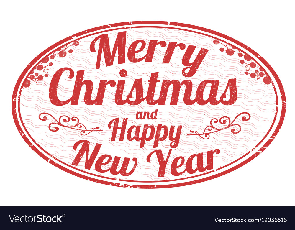 Merry Christmas Stamp