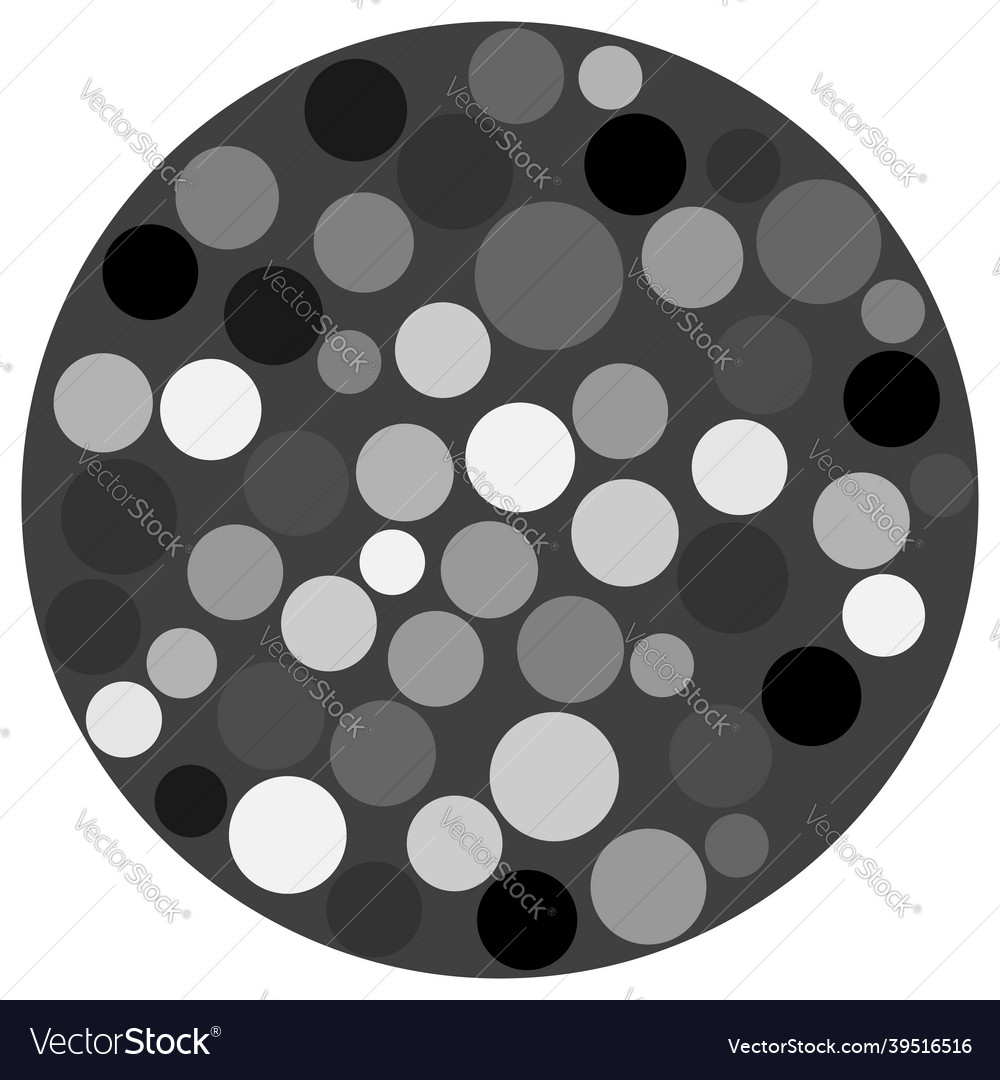 Random dots circles pointillist pointillism vector image Random dots circles pointillist pointillism