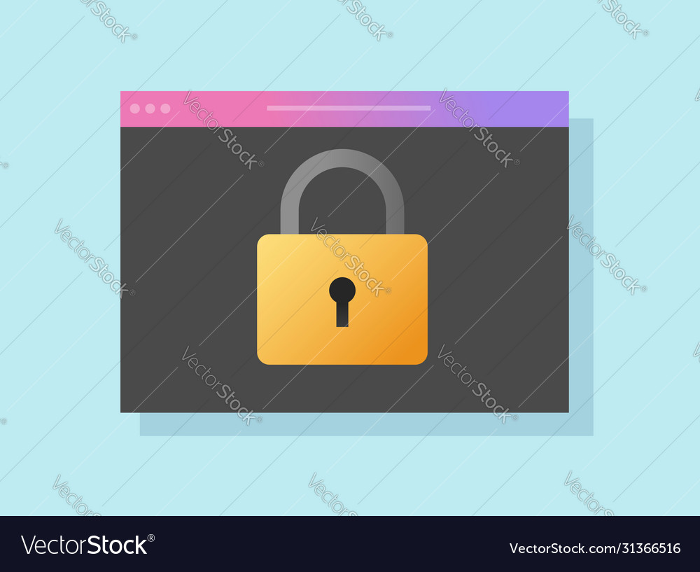 Secure ssl website page online access icon