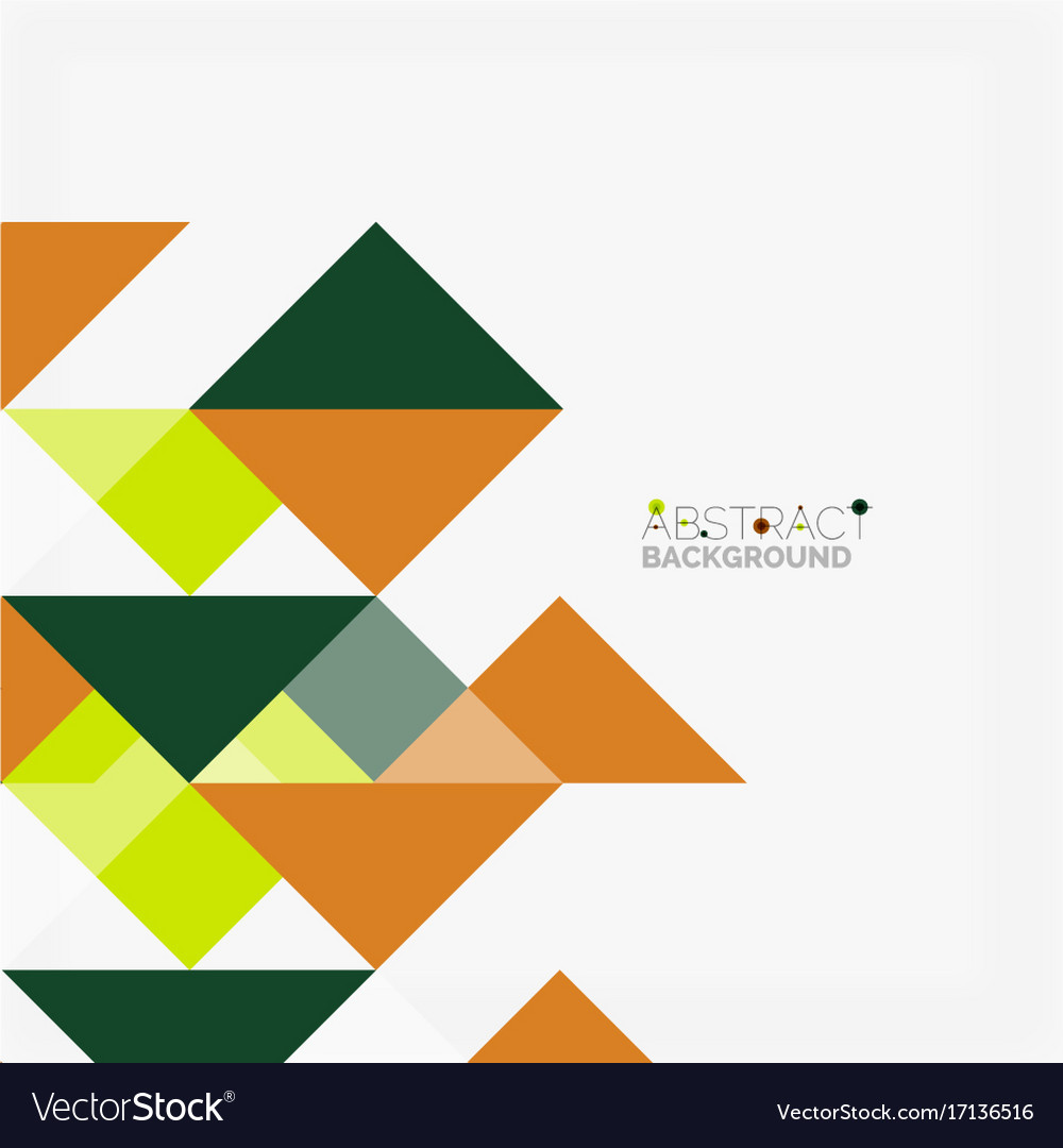Triangle pattern design background