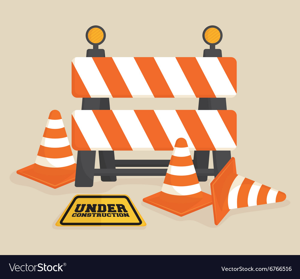 Under construction barrier design